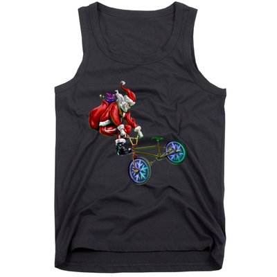 BMX Santa Tank Top