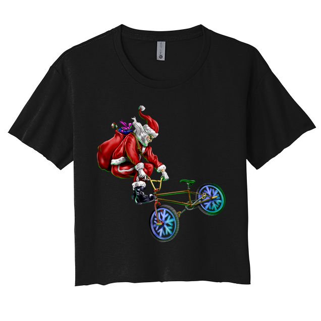 BMX Santa Crop Top