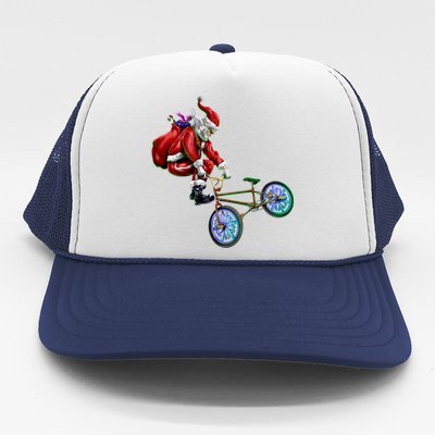 BMX Santa Trucker Hat