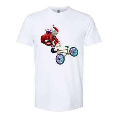 BMX Santa Softstyle® CVC T-Shirt