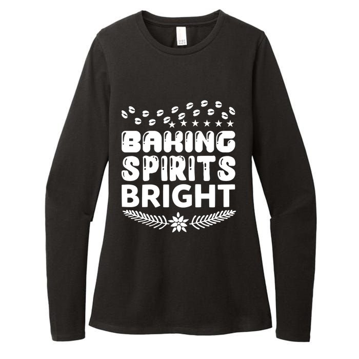 Baking Spirits Bright Womens CVC Long Sleeve Shirt