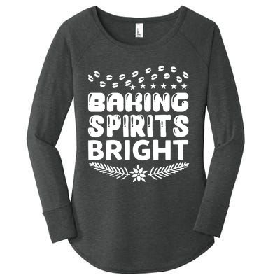 Baking Spirits Bright Women's Perfect Tri Tunic Long Sleeve Shirt