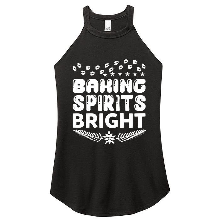 Baking Spirits Bright Women's Perfect Tri Rocker Tank