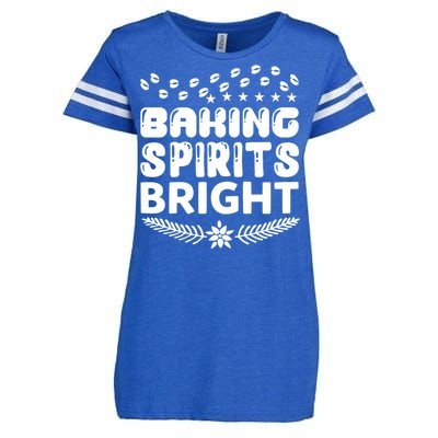 Baking Spirits Bright Enza Ladies Jersey Football T-Shirt