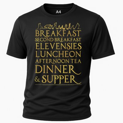 Breakfast Second Breakfast More Cooling Performance Crew T-Shirt