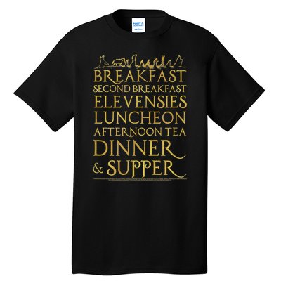 Breakfast Second Breakfast More Tall T-Shirt