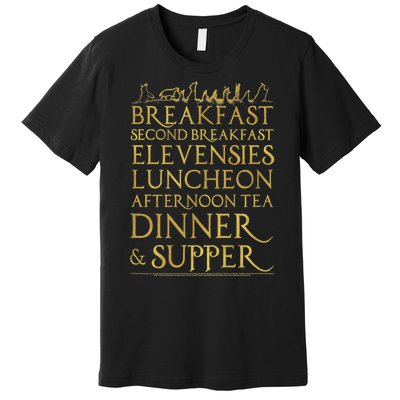 Breakfast Second Breakfast More Premium T-Shirt