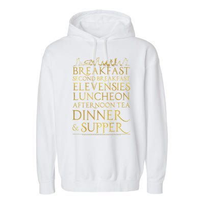 Breakfast Second Breakfast More Garment-Dyed Fleece Hoodie