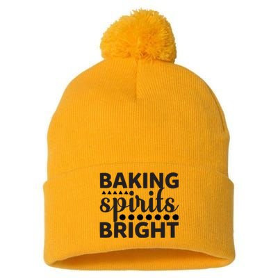 Baking Spirits Bright Pom Pom 12in Knit Beanie