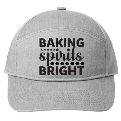 Baking Spirits Bright 7-Panel Snapback Hat