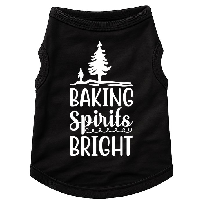 Baking Spirits Bright Doggie Tank