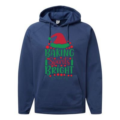 Baking Spirits Bright Performance Fleece Hoodie