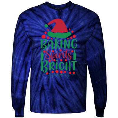 Baking Spirits Bright Tie-Dye Long Sleeve Shirt