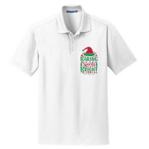 Baking Spirits Bright Dry Zone Grid Polo