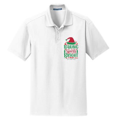 Baking Spirits Bright Dry Zone Grid Polo