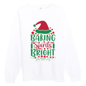 Baking Spirits Bright Premium Crewneck Sweatshirt