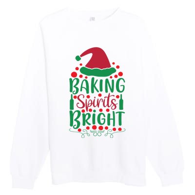 Baking Spirits Bright Premium Crewneck Sweatshirt