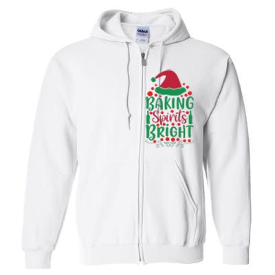 Baking Spirits Bright Full Zip Hoodie