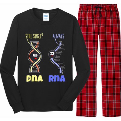 Biology Science Biologist Scientist Funny DNA RNA Long Sleeve Pajama Set