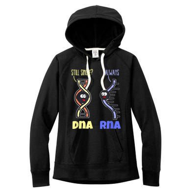 Biology Science Biologist Scientist Funny DNA RNA Women's Fleece Hoodie