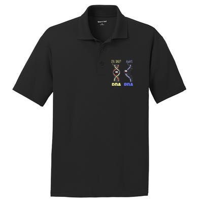 Biology Science Biologist Scientist Funny DNA RNA PosiCharge RacerMesh Polo