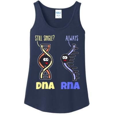 Biology Science Biologist Scientist Funny DNA RNA Ladies Essential Tank