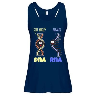 Biology Science Biologist Scientist Funny DNA RNA Ladies Essential Flowy Tank