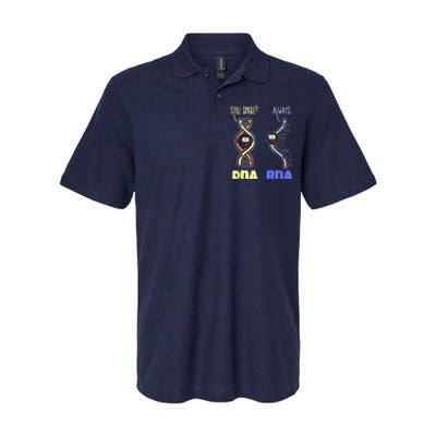 Biology Science Biologist Scientist Funny DNA RNA Softstyle Adult Sport Polo