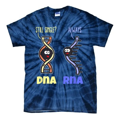 Biology Science Biologist Scientist Funny DNA RNA Tie-Dye T-Shirt