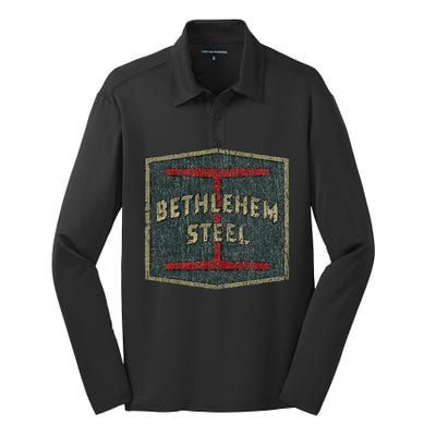 Bethlehem Steel Buffalo 1962 Silk Touch Performance Long Sleeve Polo