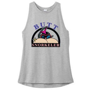 Butt Snorkeler Ladies PosiCharge Tri-Blend Wicking Tank