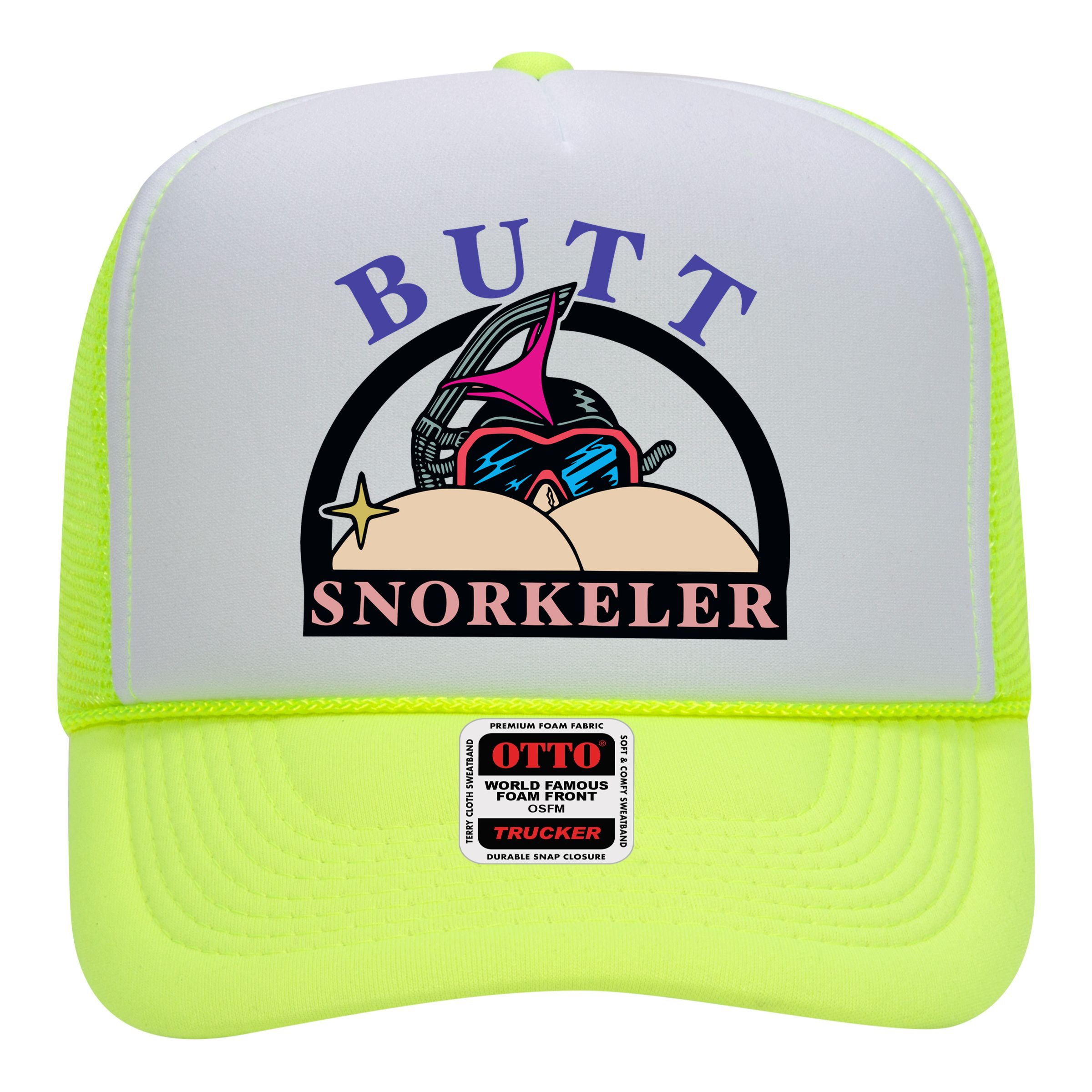 Butt Snorkeler Trucker Hat | TeeShirtPalace