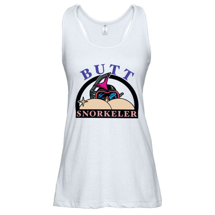 Butt Snorkeler Ladies Essential Flowy Tank