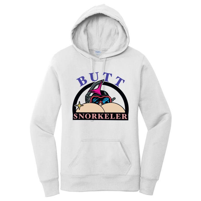 Butt Snorkeler Women's Pullover Hoodie