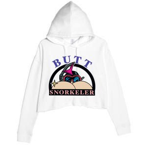 Butt Snorkeler Crop Fleece Hoodie