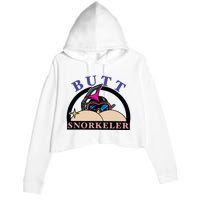 Butt Snorkeler Crop Fleece Hoodie