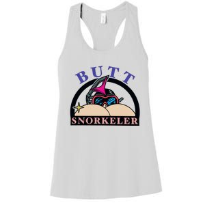 Butt Snorkeler Women's Racerback Tank