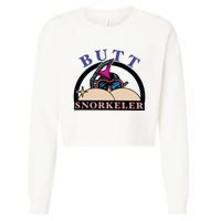 Butt Snorkeler Cropped Pullover Crew