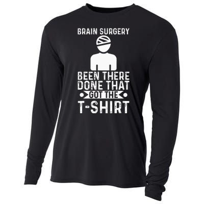 Brain Surgery Been There Done That Funny Recovery Survivor Cooling Performance Long Sleeve Crew