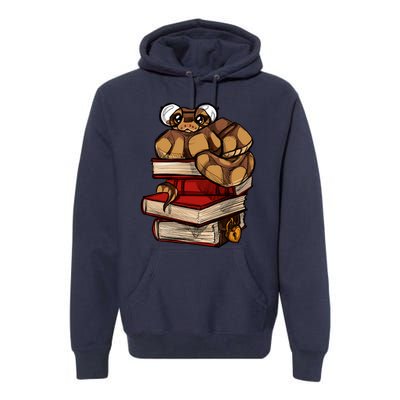 Book Snake Premium Hoodie