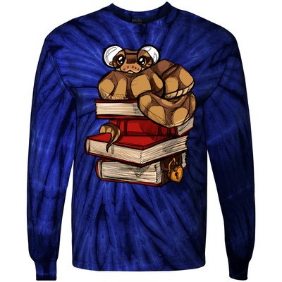 Book Snake Tie-Dye Long Sleeve Shirt