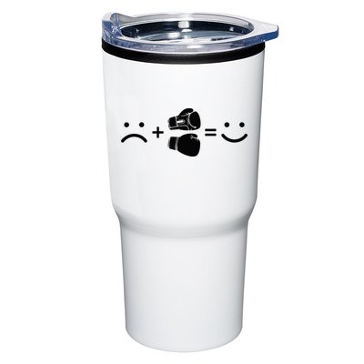 Boxing Sport Boxer Gloves Coach Tumbler