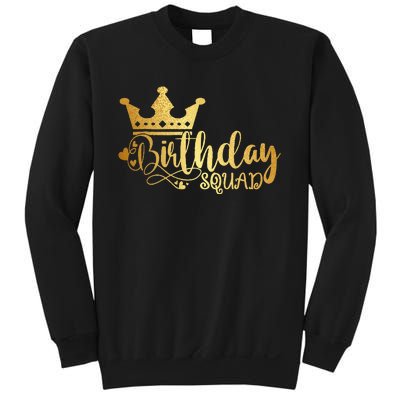 Birthday Squad Birthday Party Funny Gift Sweatshirt