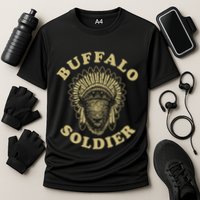 Buffalo Soldier Cooling Performance Crew T-Shirt