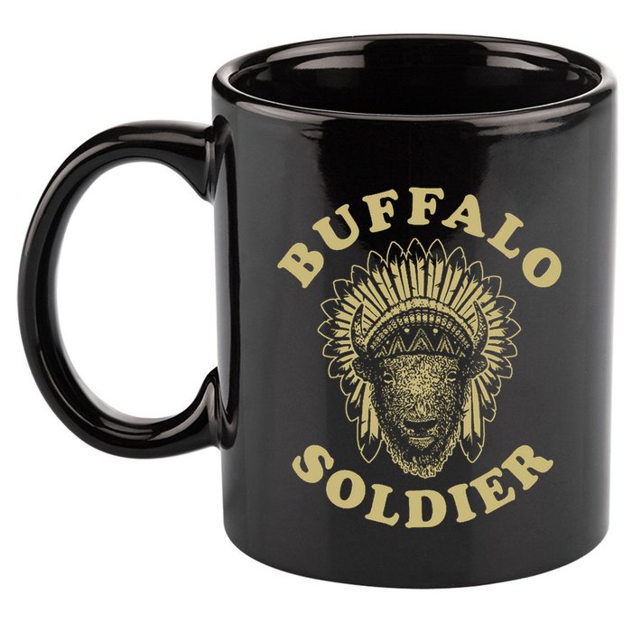 Buffalo Soldier 11oz C Handle Ceramic Mug