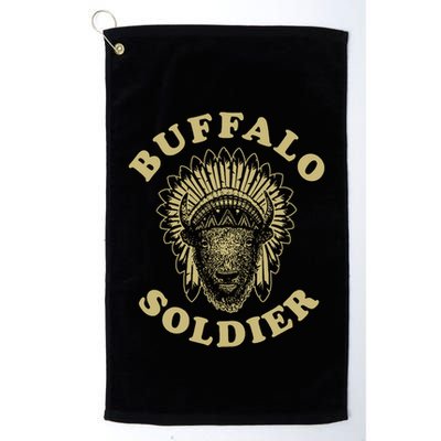 Buffalo Soldier Golf Towel