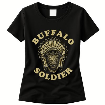 Buffalo Soldier Womens T-Shirt