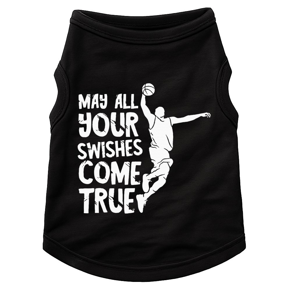 Basketball Swishes Basketball Player Basketballer Team Doggie Tank