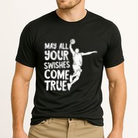 Basketball Swishes Basketball Player Basketballer Team Cooling Performance Crew T-Shirt