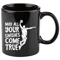 Basketball Swishes Basketball Player Basketballer Team 11oz C Handle Ceramic Mug